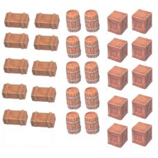 Crates and Barrels (Set of 30)